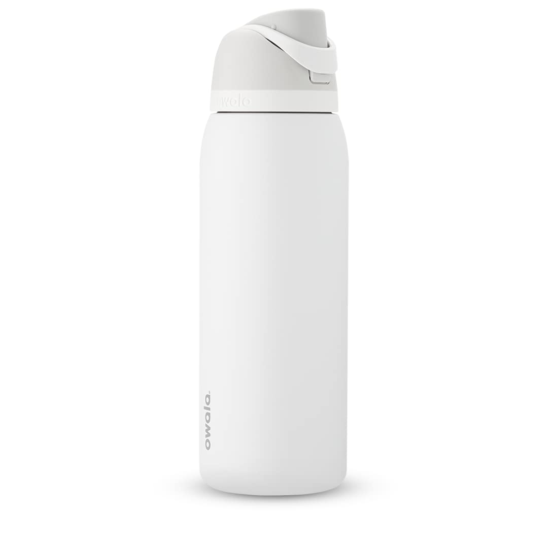 Owala FreeSip Insulated Stainless Steel Water Bottle with Straw for Sports, Travel, and School BPA-Free Sports Water Bottle, 32 oz, Beach House