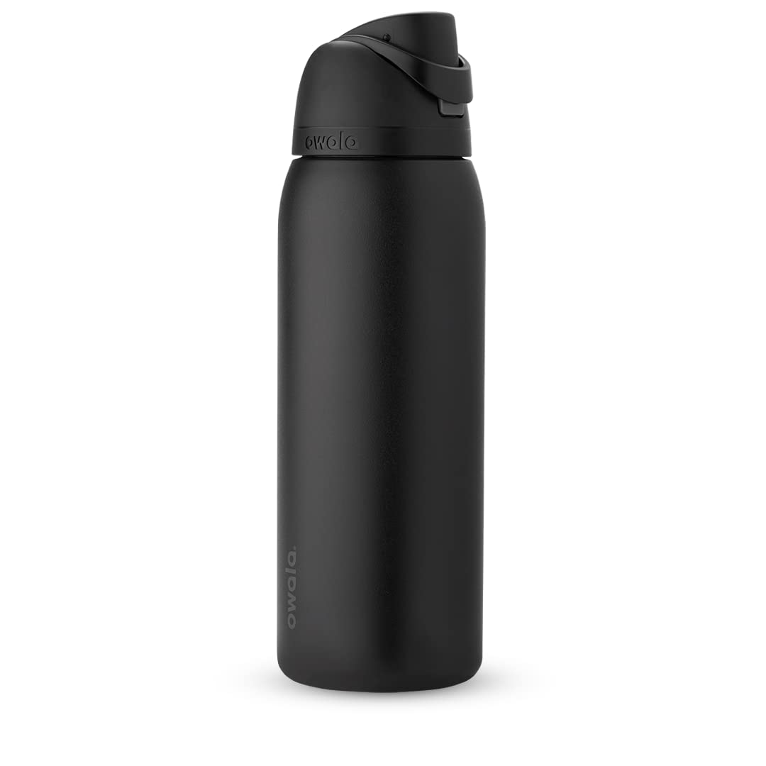 Owala FreeSip Insulated Stainless Steel Water Bottle with Straw for Sports, Travel, and School BPA-Free Sports Water Bottle, 32 oz, Beach House