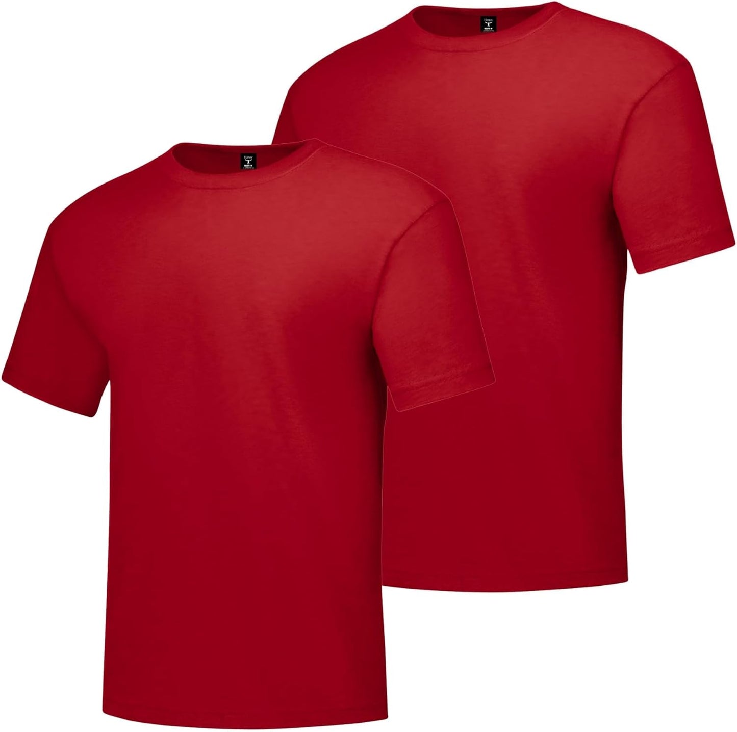 Hanes Men's Beefy-t T-Shirt, Heavyweight Cotton Tee, 1 Or 2 Pack, Big & Tall