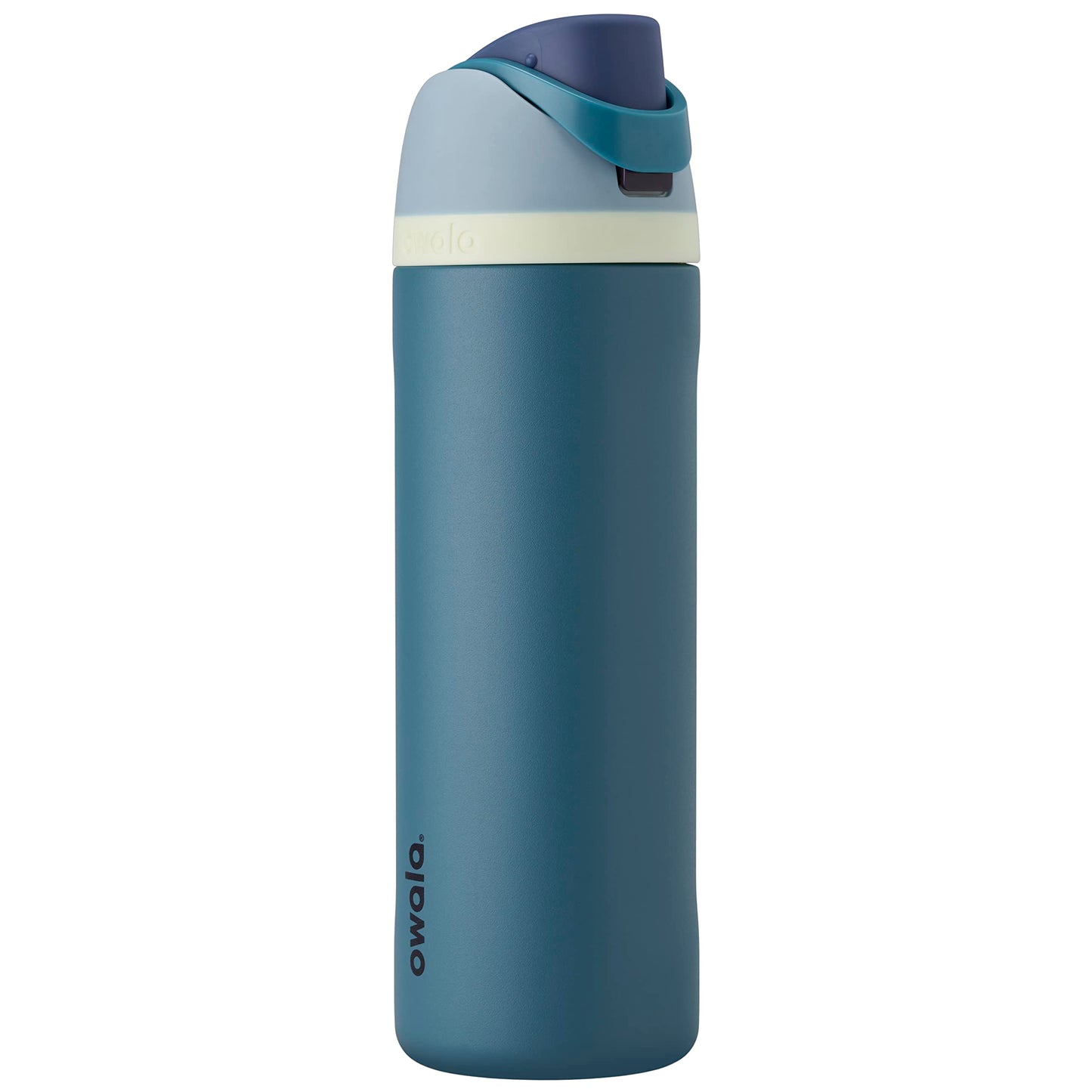 Owala FreeSip Insulated Stainless Steel Water Bottle with Straw for Sports, Travel, and School BPA-Free Sports Water Bottle, 32 oz, Beach House