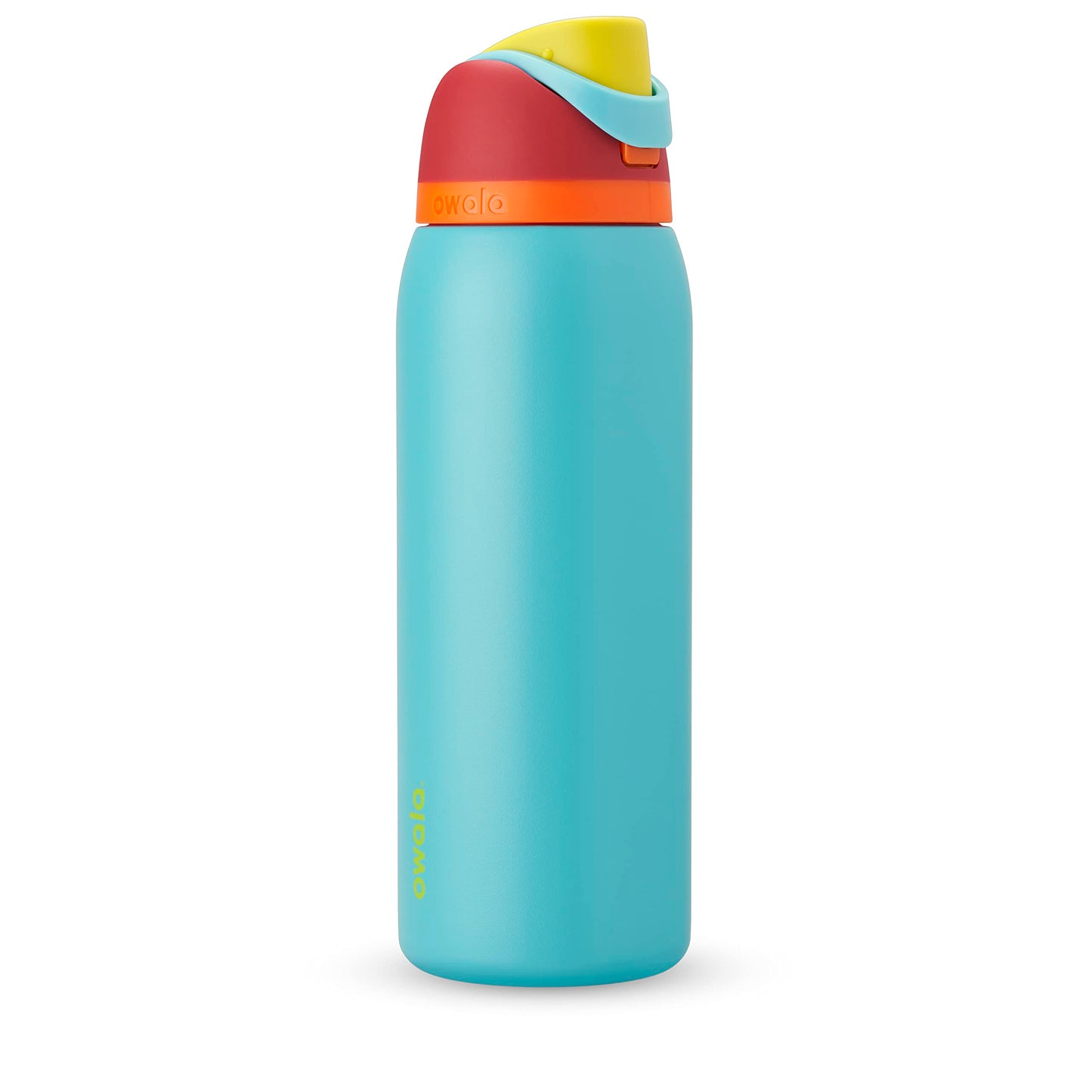 Owala FreeSip Insulated Stainless Steel Water Bottle with Straw for Sports, Travel, and School BPA-Free Sports Water Bottle, 32 oz, Beach House