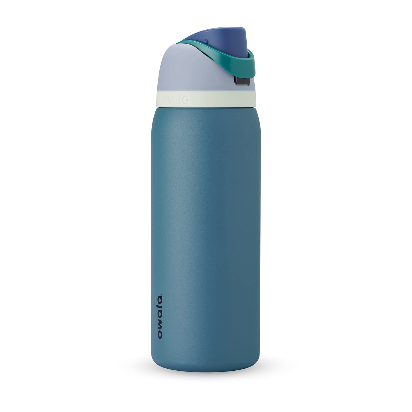 Owala FreeSip Insulated Stainless Steel Water Bottle with Straw for Sports, Travel, and School BPA-Free Sports Water Bottle, 32 oz, Beach House