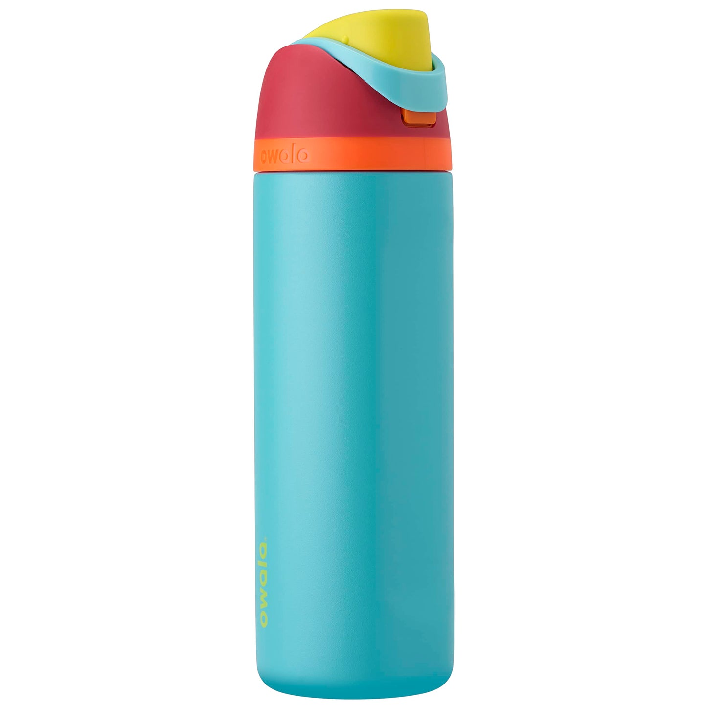 Owala FreeSip Insulated Stainless Steel Water Bottle with Straw for Sports, Travel, and School BPA-Free Sports Water Bottle, 32 oz, Beach House