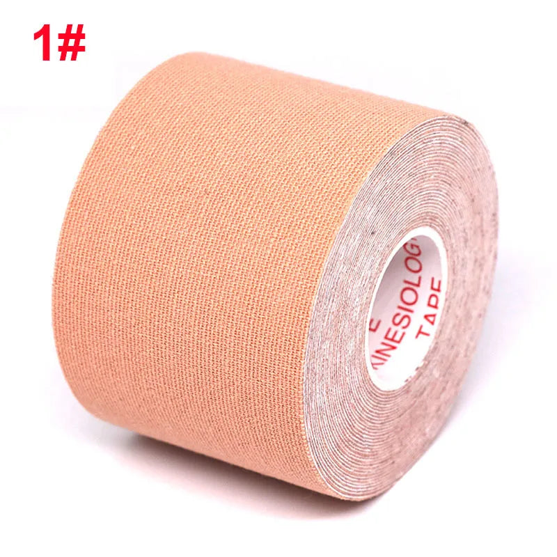 5 Size Kinesiology Tape Athletic Elastoplast Sport Recovery Strapping Gym Waterproof Tennis Muscle Pain Relief Bandage