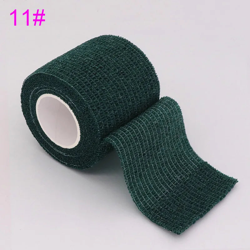 18 Colors Colorful Athletic Wrap Tape Self Adhesive Elastic Bandage Elastoplast Sports Protector Knee Finger Ankle Palm Shoulder