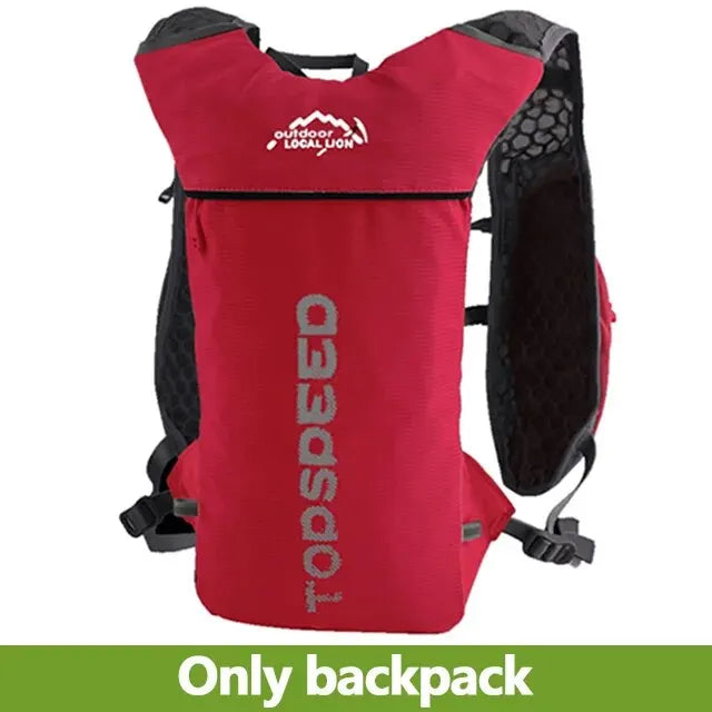 NEWBOLER Trail Running-ultra-light 5L Backpack, Running Hydration Vest, Marathon, Bicycle 2L Water Bag