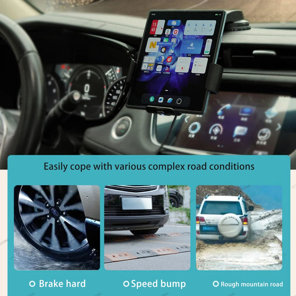 Automatic Clamping Car Wireless Charger Stand for Samsung Galaxy Z Fold 5 3 4 vivo Xfold iPhone14 13 Air Vent Mount Phone Holder