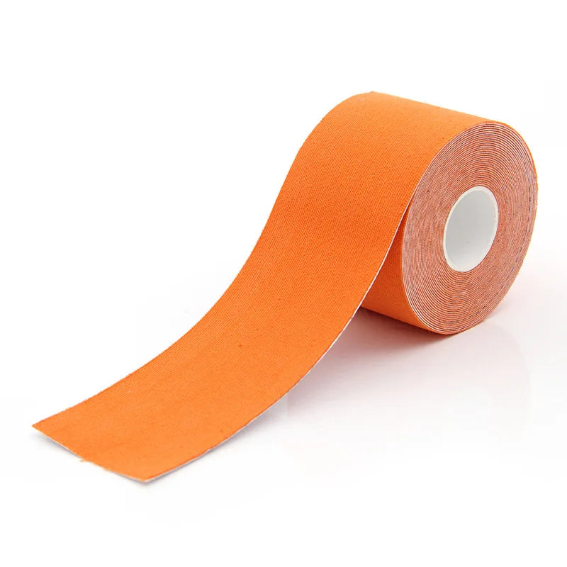 Kinesiology Tape Muscle Bandage Sports Cotton Elastic Adhesive Strain Injury Tape Knee Muscle Pain Relief Stickers