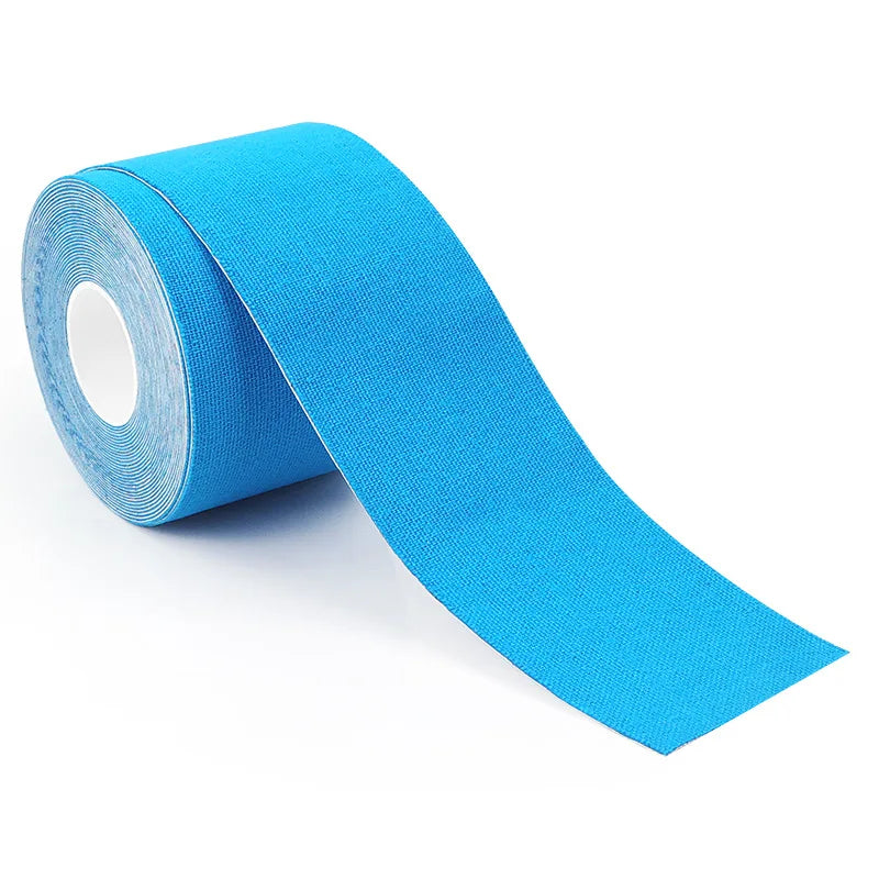 Kinesiology Tape Muscle Bandage Sports Cotton Elastic Adhesive Strain Injury Tape Knee Muscle Pain Relief Stickers