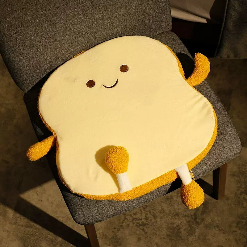 Cartoon Cushion Seat Cushion Thickened Chair Cushion Beauty Hip Pad Student Waist Cushion Cushion Stool Cushion Smile Style (Yi