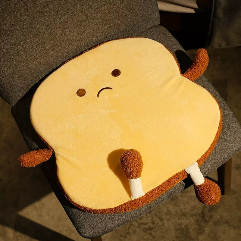 Cartoon Cushion Seat Cushion Thickened Chair Cushion Beauty Hip Pad Student Waist Cushion Cushion Stool Cushion Smile Style (Yi