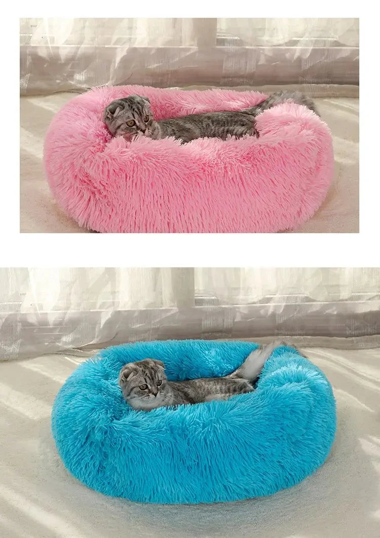 Rectangle Plush Dog Bed Winter Warm Mat Small Medium Big Pet Cat Dog Bed Kennel Puppy Sofacama Cat Cushion Pets Sofa Accessories