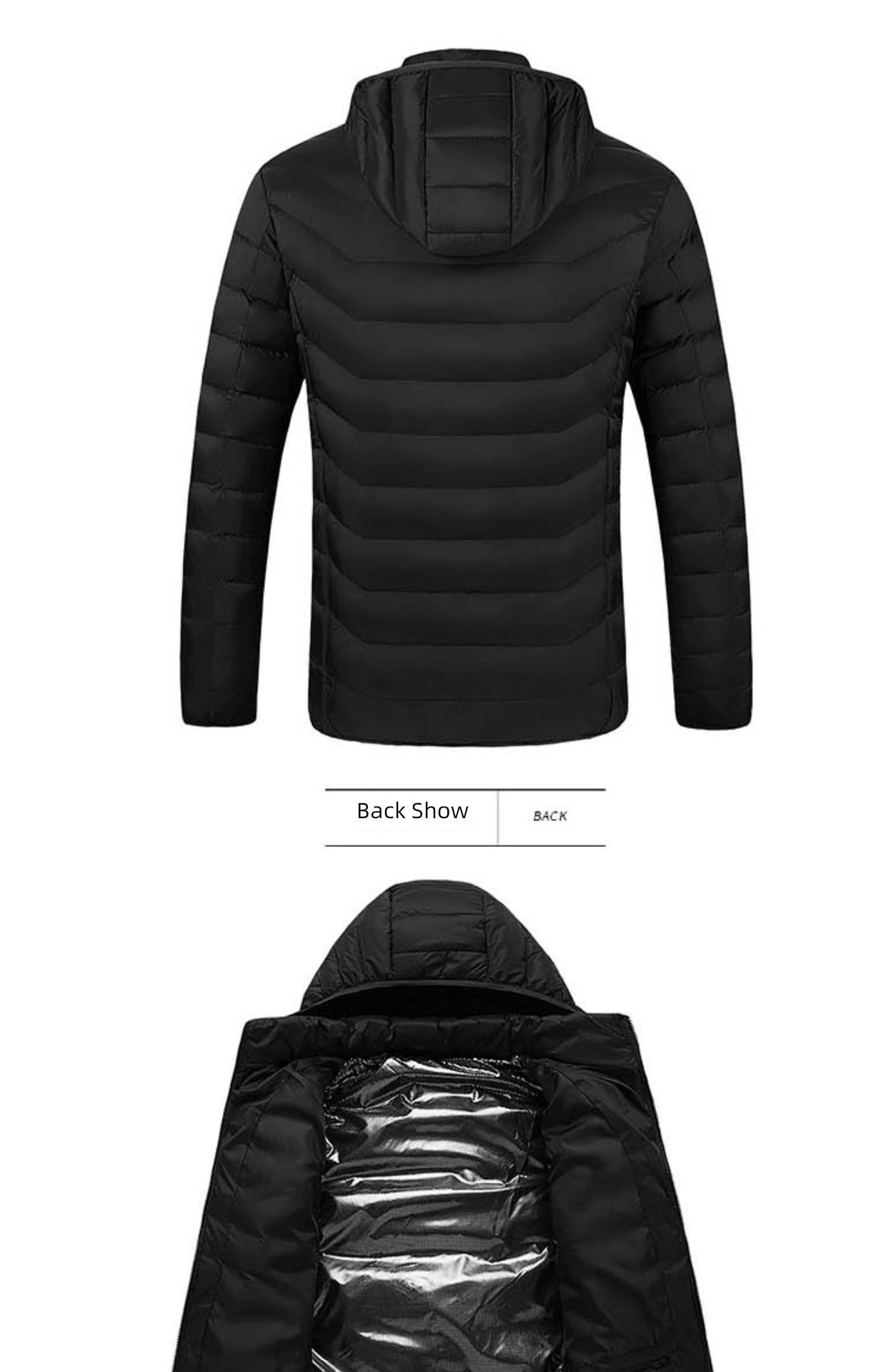 Smart Charging down Cotton Jacket Jacket