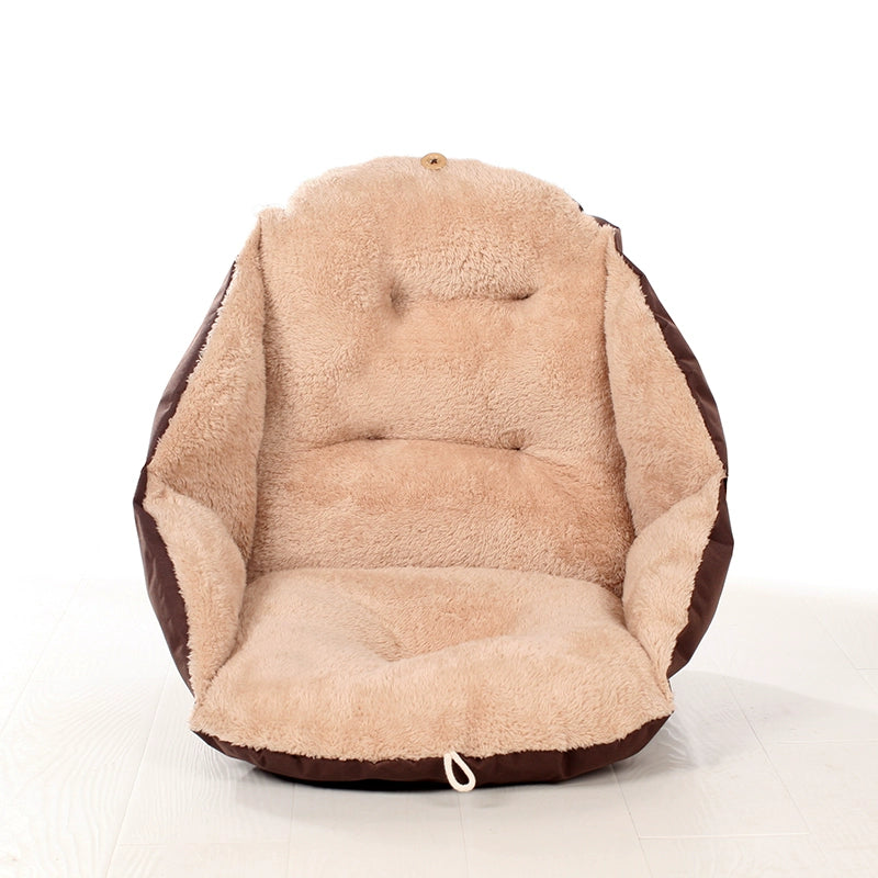 Processed and Exported to Japan Thickened Warm Plush Cushion Office Seat Cushion Cushion Integrated Dining Chair Cushion Winter