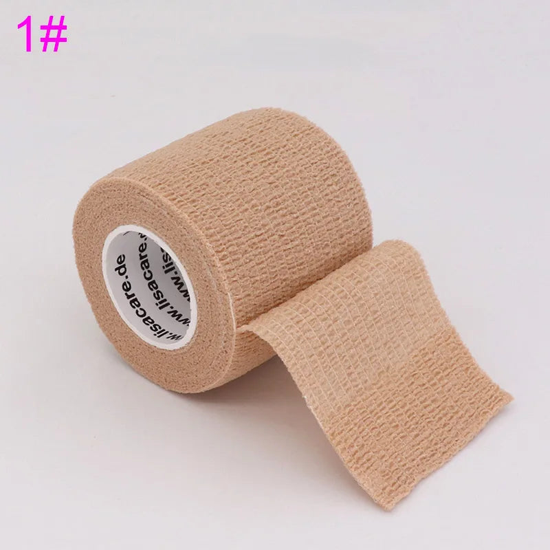 18 Colors Colorful Athletic Wrap Tape Self Adhesive Elastic Bandage Elastoplast Sports Protector Knee Finger Ankle Palm Shoulder