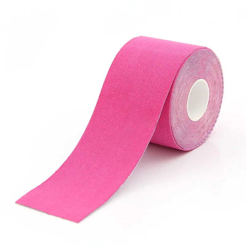 Kinesiology Tape Muscle Bandage Sports Cotton Elastic Adhesive Strain Injury Tape Knee Muscle Pain Relief Stickers