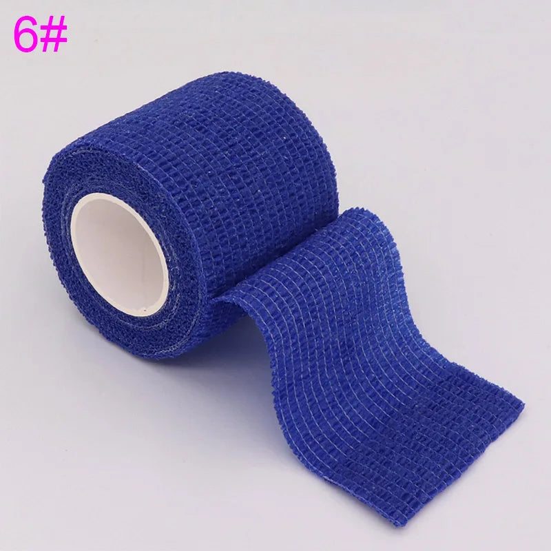 18 Colors Colorful Athletic Wrap Tape Self Adhesive Elastic Bandage Elastoplast Sports Protector Knee Finger Ankle Palm Shoulder